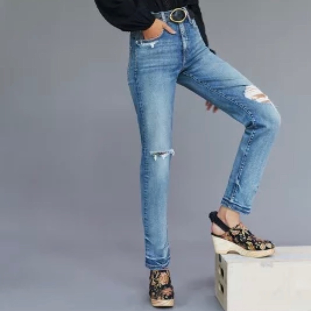 EUC Pilcro for Anthropologie The Vintage Straight 29